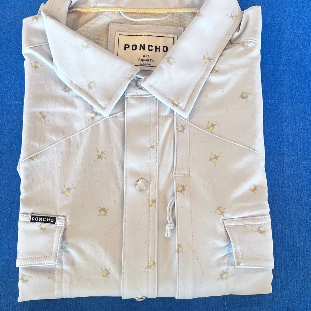 Men's Casual Button Down Shirt - White